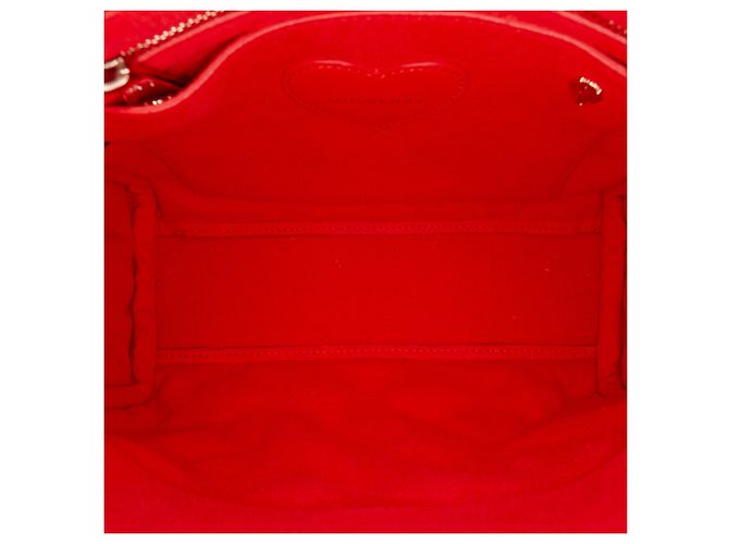 Bolso convertible Mulberry Red Mini Quilted Nappa Cara Delevingne - vista 4