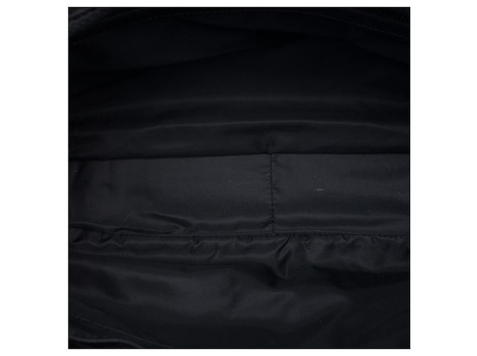 Borsa a tracolla in nylon a quadri Burberry Gray Smoke Marrone - vista 4