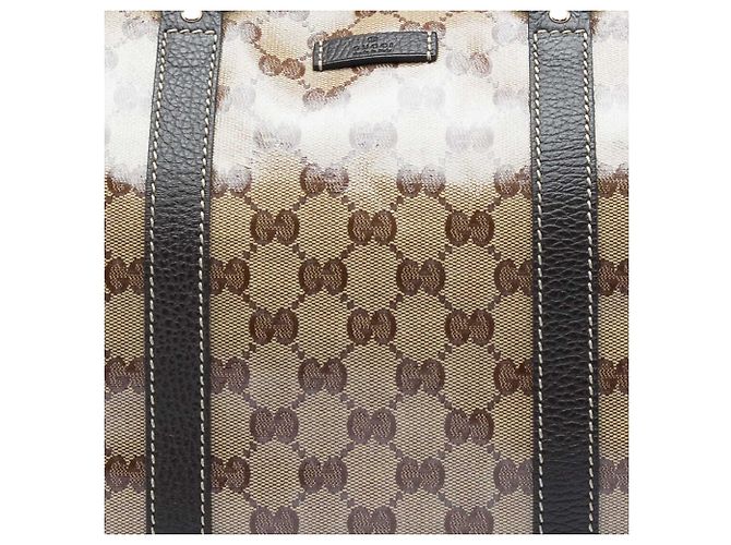 Borsa Boston Gucci Beige Medium GG Crystal Joy - vista 5