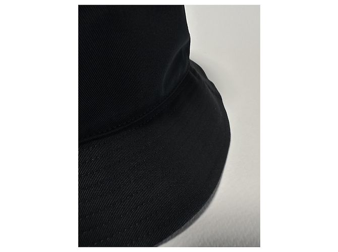 Céline Celine Cappello Bucket Logo - Nero - L - vista 3