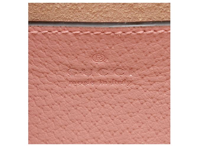 Gucci Cuir Leather Diana Mini Tote Rosa - vista 8