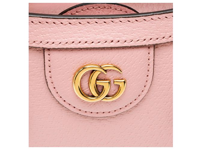 Gucci Cuir Leather Diana Mini Tote Rosa - vista 9