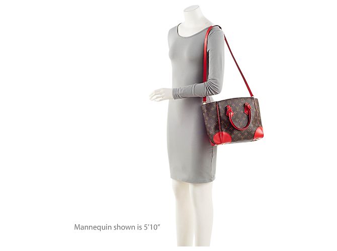 Louis Vuitton Phenix PM Satchel aus Monogram Canvas Braun - Ansicht 5