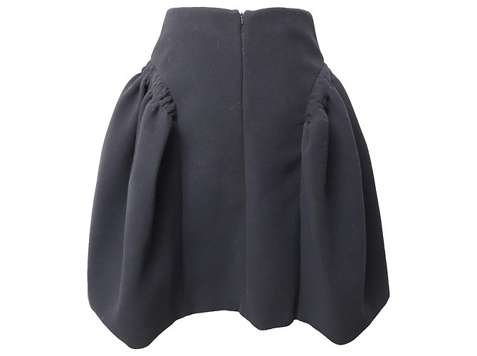 Minifalda globo Simone Rocha en lana negra Negro - vista 2