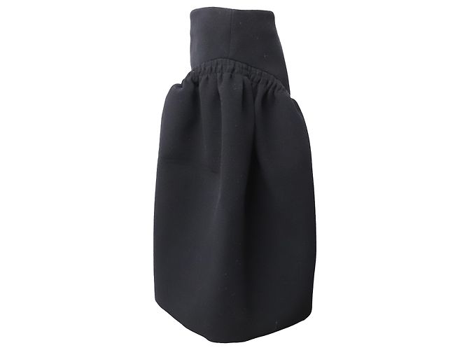 Minifalda globo Simone Rocha en lana negra Negro - vista 3