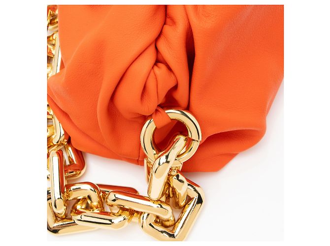 Pochette The Chain in pelle di vitello Bottega Veneta - vista 8