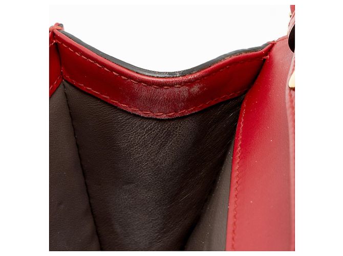 Mini borsa Zumi in pelle Gucci Rosso - vista 10