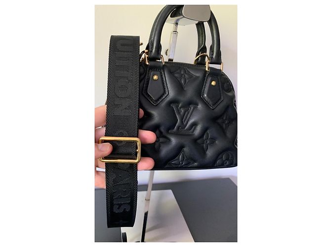 Louis Vuitton Alma BB Bubblegram Handtasche Schwarz - Ansicht 4