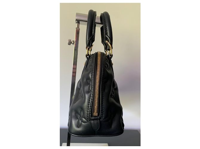 Louis Vuitton Alma BB Bubblegram Handtasche Schwarz - Ansicht 6