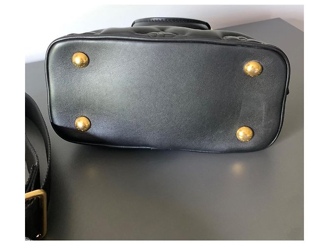 Louis Vuitton Alma BB Bubblegram Handtasche Schwarz - Ansicht 7