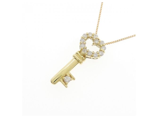 Autre Marque Collana con Diamanti Au750 D'oro - vista 3