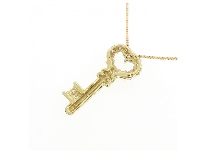 Autre Marque Collana con Diamanti Au750 D'oro - vista 4