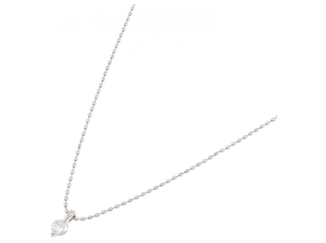Autre Marque Collana con Diamanti Pt900 Pt850 Argento - vista 2