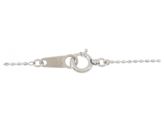 Autre Marque Collana con Diamanti Pt900 Pt850 Argento - vista 5