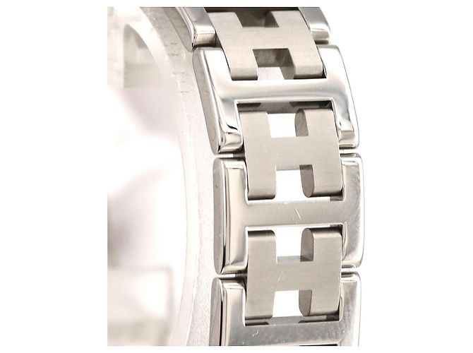 Hermès Clipper CL4.210 Acero Inoxidable Castaño - vista 5