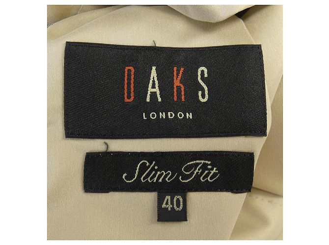 Autre Marque Abrigo de lana Daks Beige - vista 4