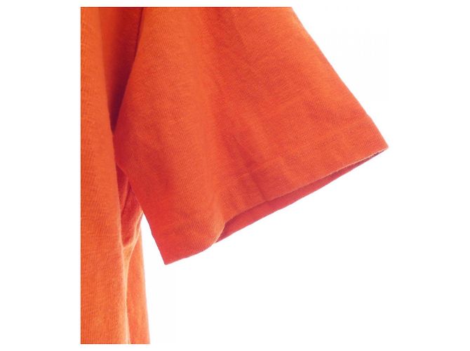 Camiseta de algodón Dior DENIM TEARS Naranja - vista 6