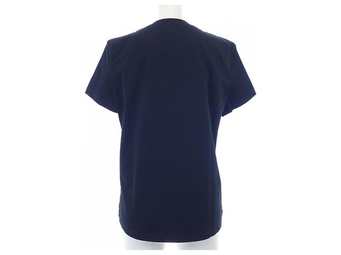 Hermès Hermes Cartouche Parfroid Baumwoll-T-Shirt Schwarz - Ansicht 2