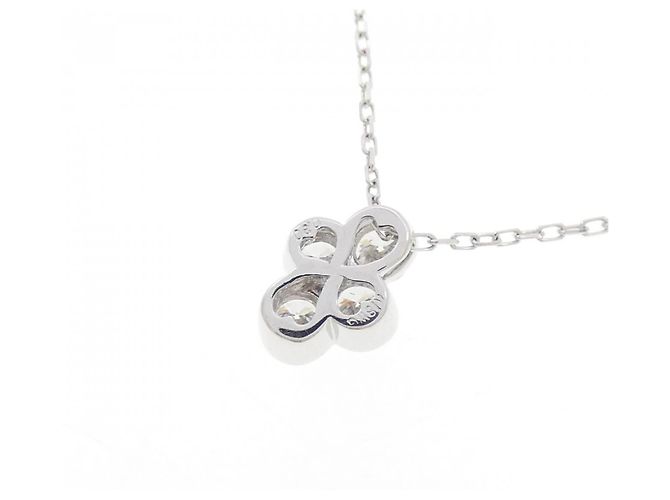 Autre Marque Collana in oro bianco e diamanti Au750 Argento - vista 4