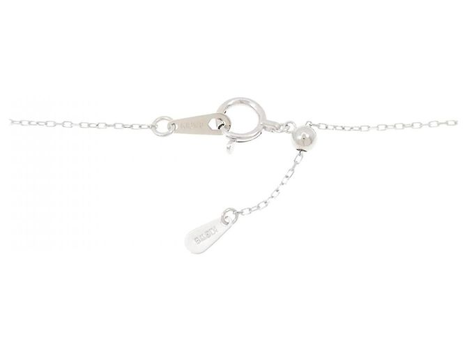 Autre Marque Collana in oro bianco e diamanti Au750 Argento - vista 5