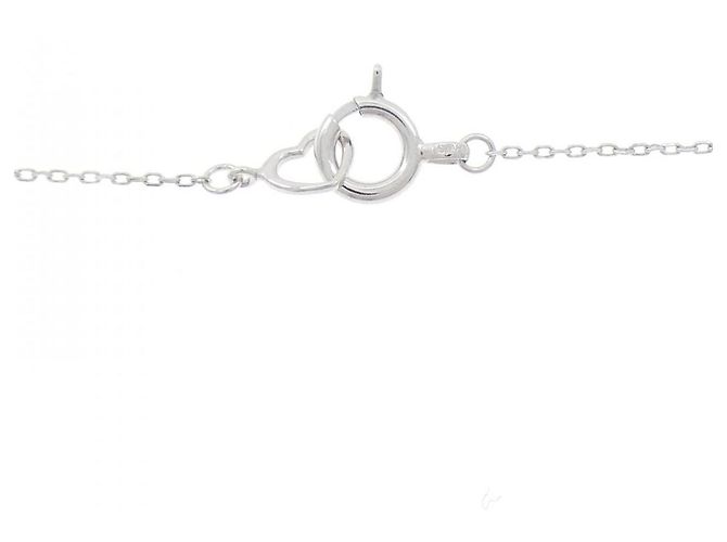 Autre Marque Collier Cœur en Diamants Au750 Ponte Vecchio Argenté - vue 5