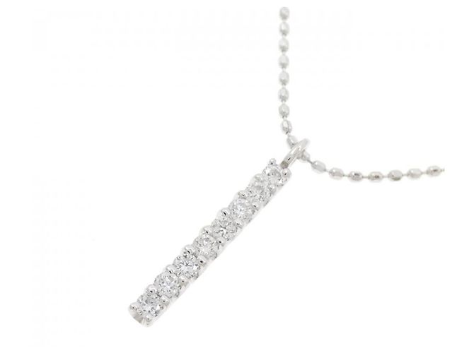 Autre Marque Collana con diamante Au750 Argento - vista 3