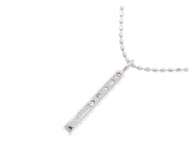Autre Marque Collana con diamante Au750 Argento - vista 4