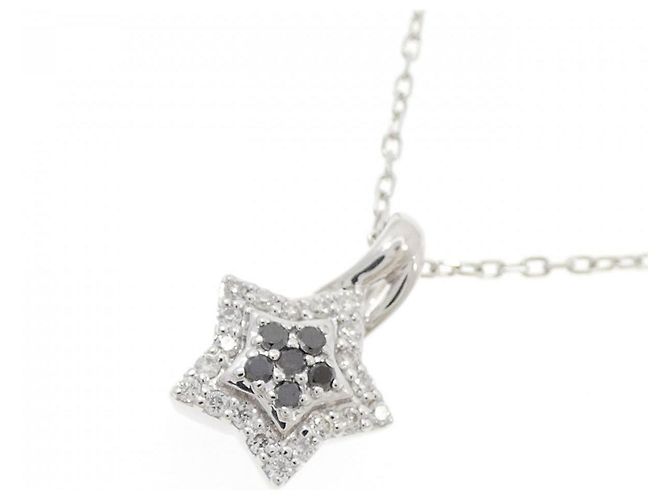 Autre Marque Collana di diamanti Au750 Argento - vista 3