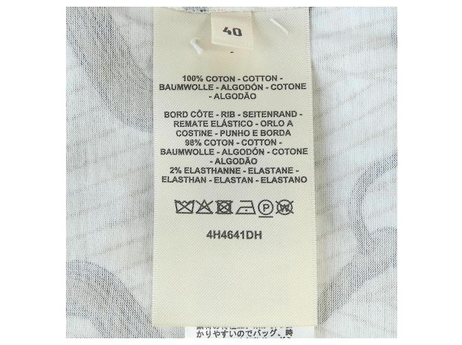Hermès Camiseta de algodón efecto Kaleidoscope Hermes Blanco Beige - vista 3