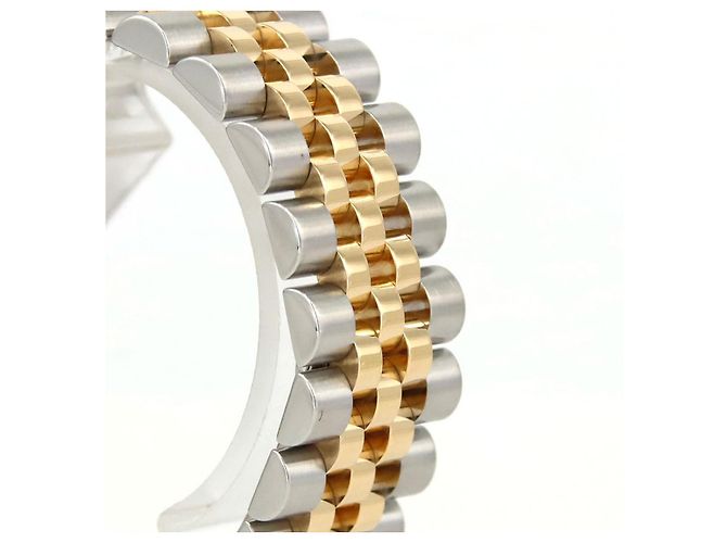 Rolex Datejust Edelstahl x Gelbgold Schwarz - Ansicht 4