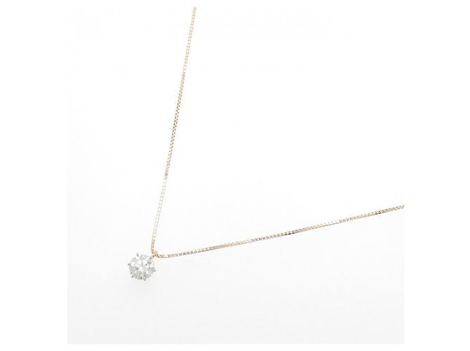 Autre Marque Collana in oro rosa Au750 e diamanti - vista 2