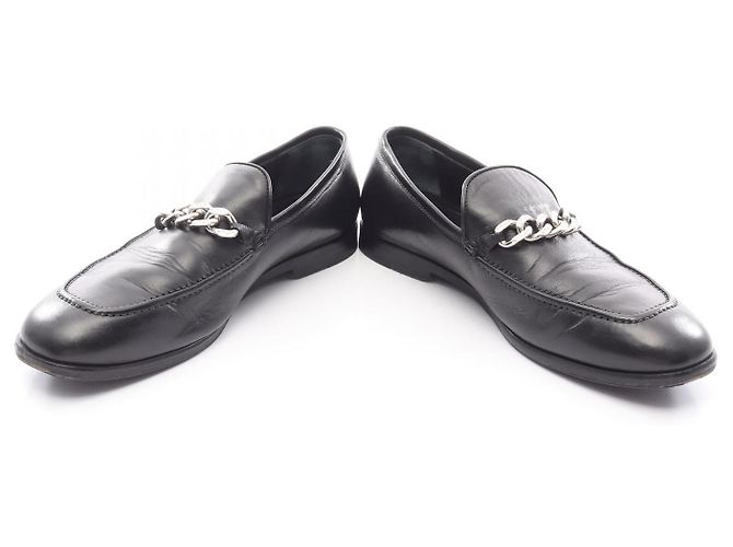 Mocassini in pelle Jimmy Choo Nero - vista 3