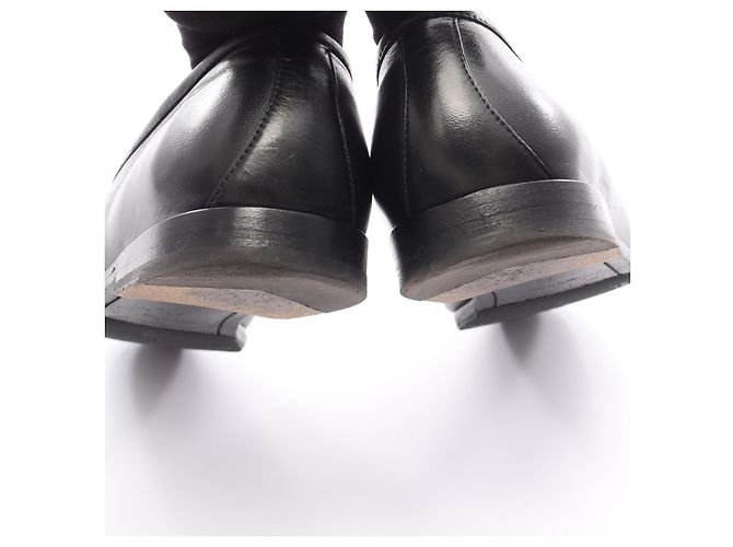 Mocassini in pelle Jimmy Choo Nero - vista 7