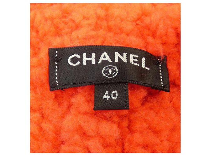 Timeless Chanel Kaschmir-Mischstrick Rot - Ansicht 5