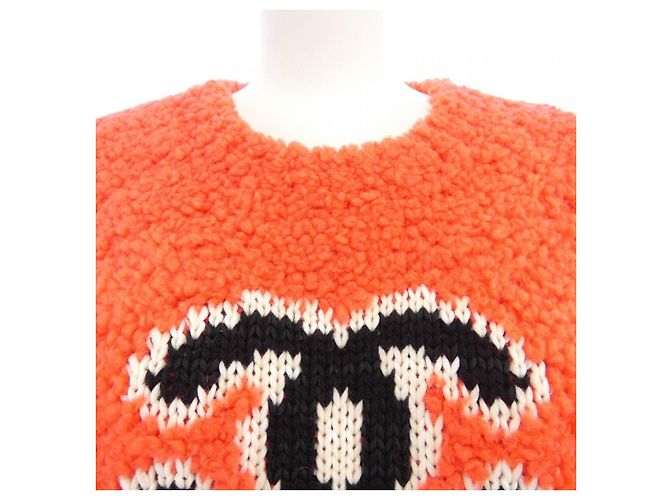 Timeless Chanel Kaschmir-Mischstrick Rot - Ansicht 6