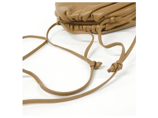 Borsa a tracolla in pelle di vitello Bottega Veneta Marrone - vista 6