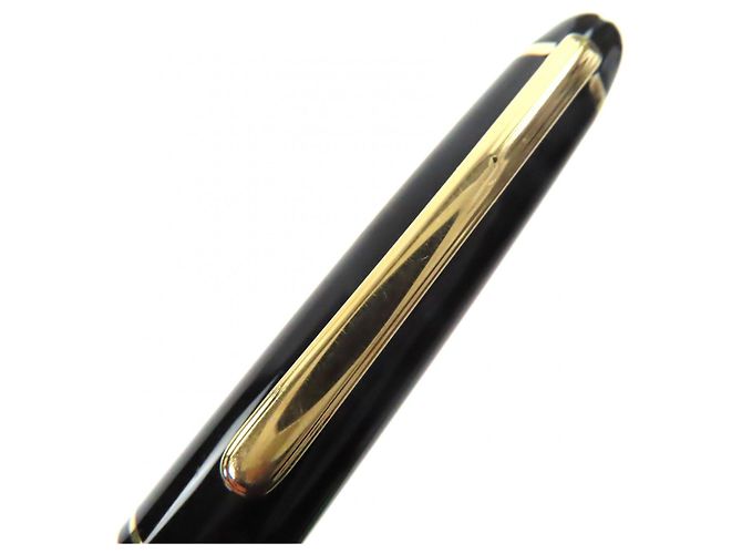 Montblanc Meisterstück Au585 Füllfederhalter Schwarz - Ansicht 7