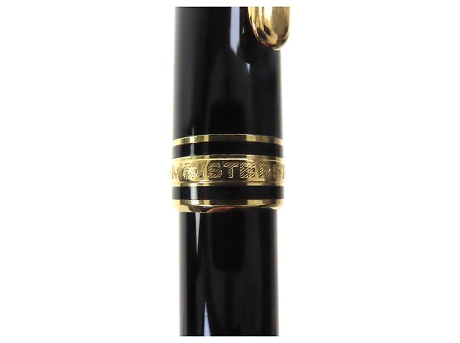 Montblanc Meisterstück Au585 Füllfederhalter Schwarz - Ansicht 9