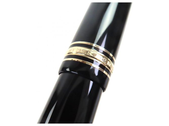 Montblanc Meisterstück 14K Füllfederhalter Schwarz - Ansicht 12