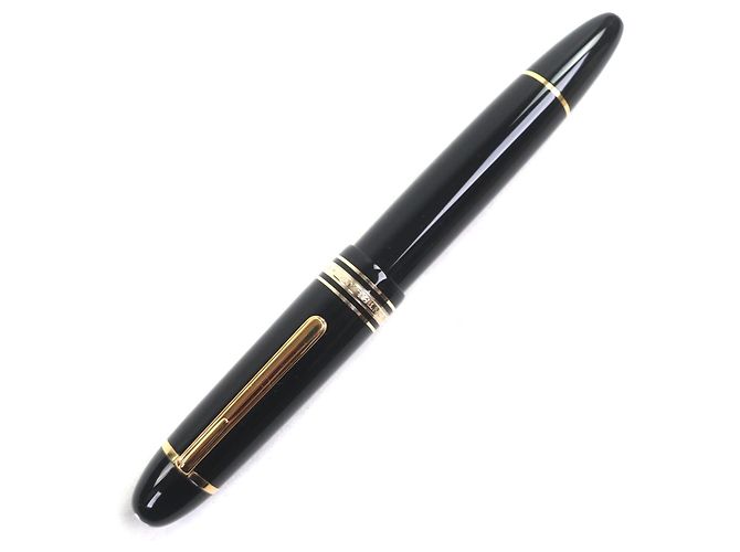 Montblanc Meisterstück 14K Füllfederhalter Schwarz - Ansicht 2