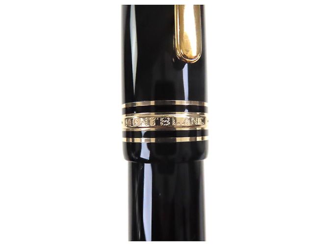Montblanc Meisterstück 14K Füllfederhalter Schwarz - Ansicht 8