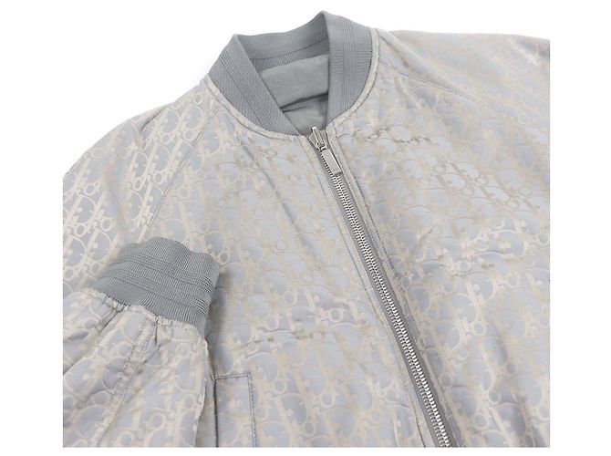 Chaqueta Bomber de Nylon Dior Oblique Castaño - vista 3