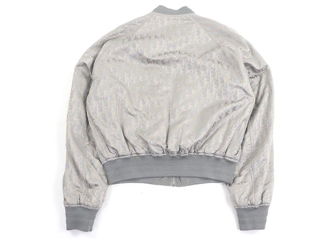 Chaqueta Bomber de Nylon Dior Oblique Castaño - vista 4