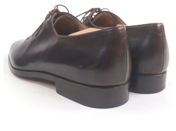 Autre Marque Scarpe stringate in pelle Berluti Lasso Olga Marrone - vista 5