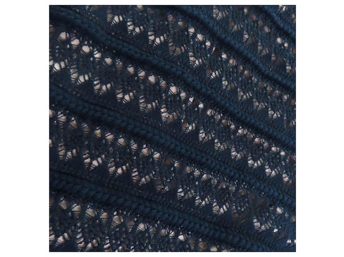 Gonna in cotone Gucci Blu - vista 6