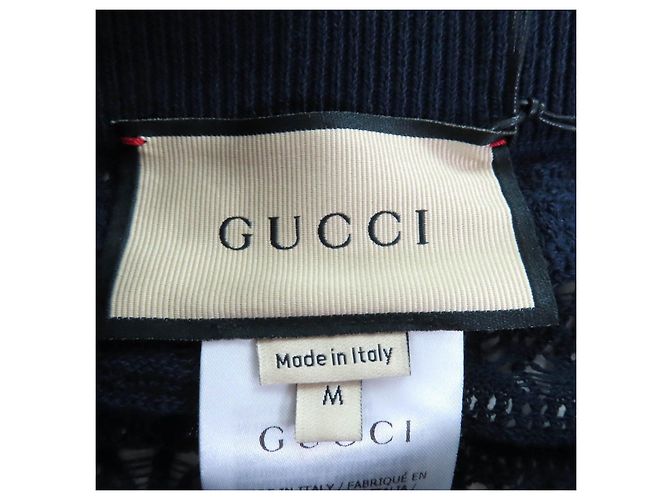Gonna in cotone Gucci Blu - vista 7
