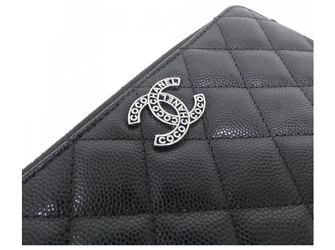 Cartera con cadena Chanel Caviar Negro - vista 4