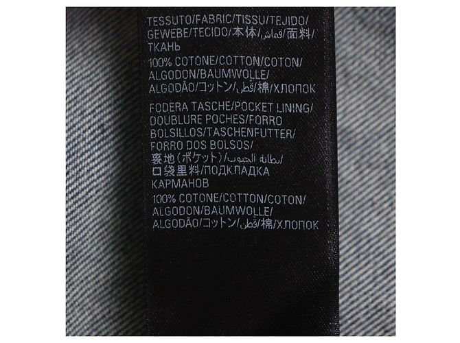 Chaqueta vaquera desconstruida con paneles Balenciaga Azul - vista 8