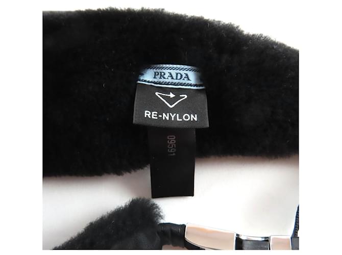 Prada 1IE020 Accesorio para el pelo de nailon Negro - vista 8