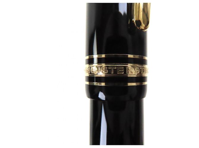 Montblanc Meisterstück Au750 Füllfederhalter Schwarz - Ansicht 10